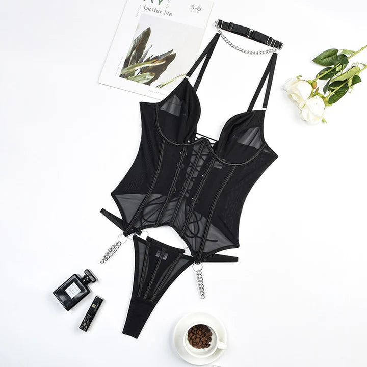 RAVEN'S LINGERIE SET
