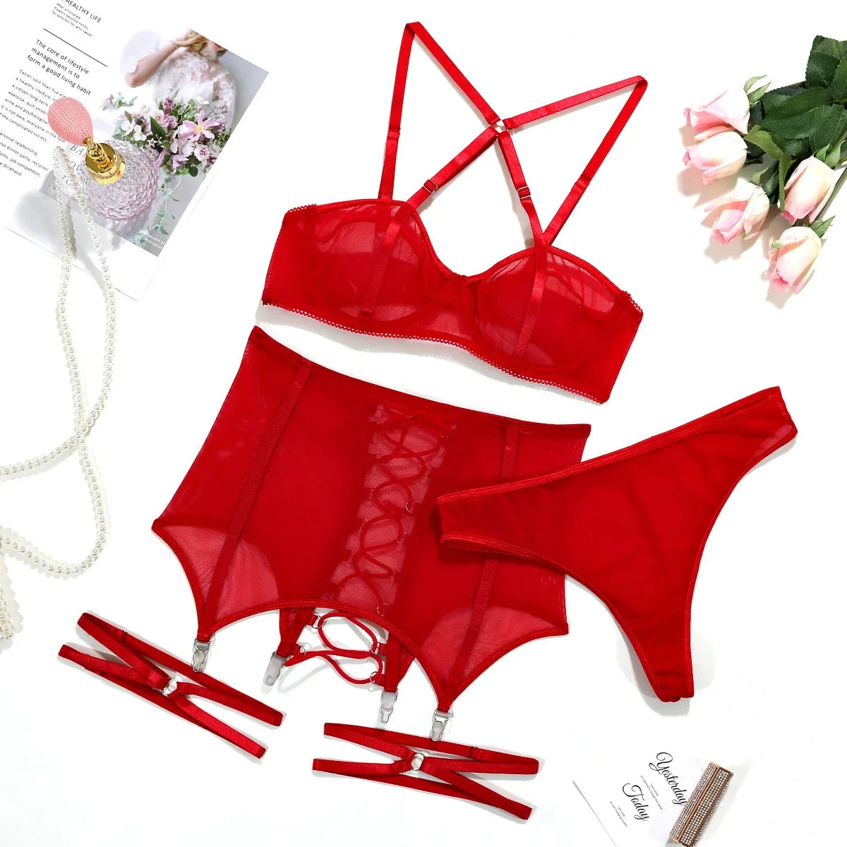 JASMINE'S LINGERIE SET